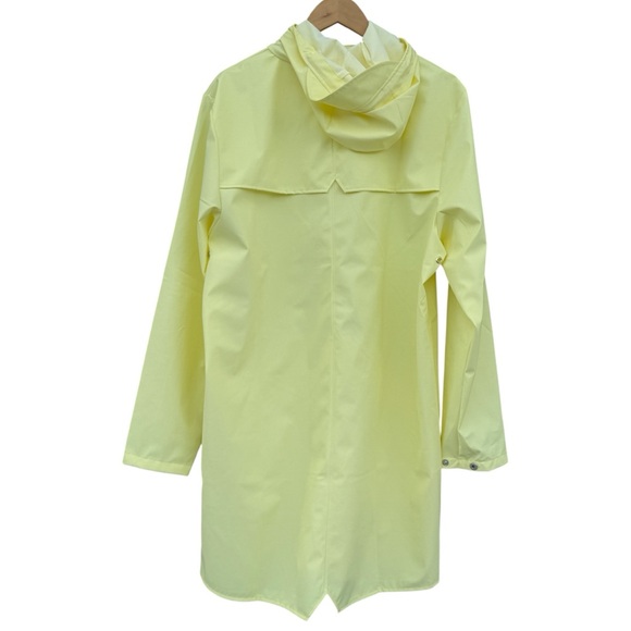 RAINS | NEW Unisex Long Raincoat Straw Waterproof | Medium - Picture 6 of 8